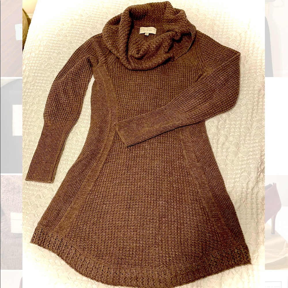 Anthropologie sweater dress